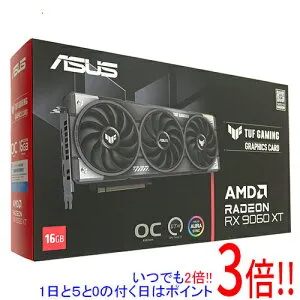 【いつでも2倍！1日と5.0のつく日、18日は3倍！】ASUS グラボ TUF-RX9060XT-O16G-GAMING PCIExp 16GB