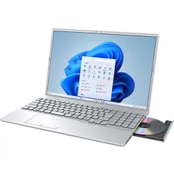 FMV A75-K3 シルバー (Core i7-1355U/16GB/SSD・256GB/DVDスーパーマルチ/Win11Home64/Microsoft 365 Personal (24か月版、Office H&B2024 オプション付)/16型)
