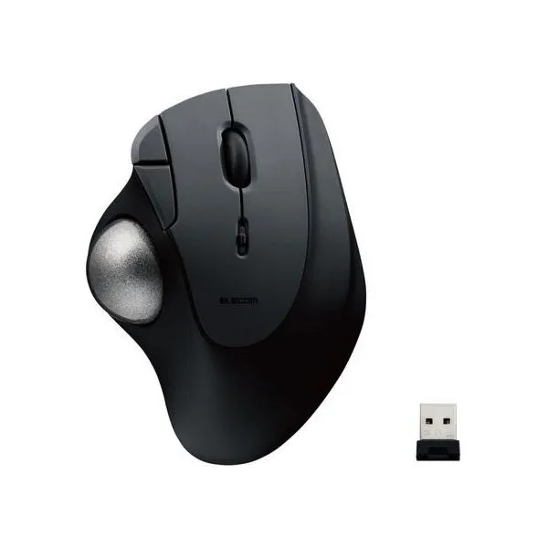 エレコム トラックボール 無線 ベアリング ブラック M-IT11DRBK