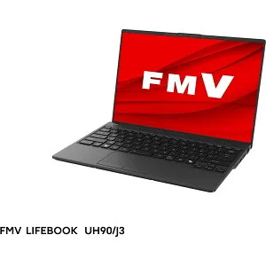 FMVU90J3B 富士通 ピクトブラック LIFEBOOK UHシリーズ [ノートパソコン 14型 / Win11 Home / Office搭載]