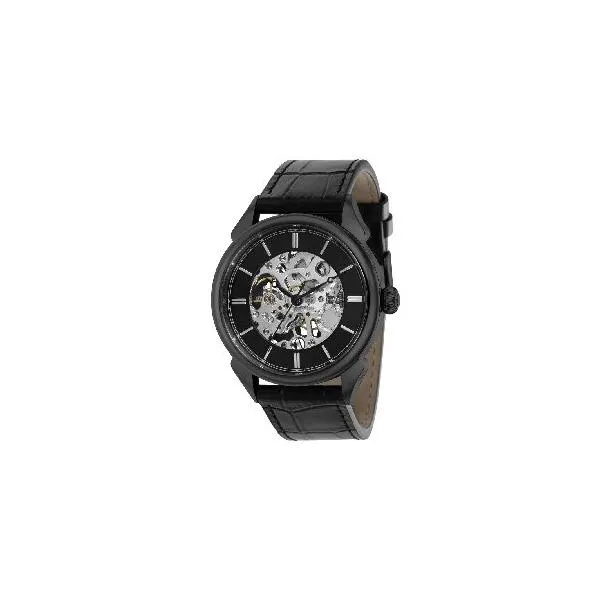 Invicta Vintage Hand Wind Black Dial Mens Watch 38174