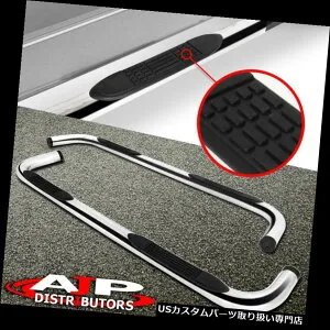 サイドステップ ダッジダコタクワッドタクシー2000-2004サイドステップバーステンレス鋼オーバル3 T304 Dodge Dakota Quad Cab 2000-2004 Side Step Bar Stainless Steel Oval 3 T304 【並行輸入品】