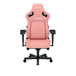 Andaseat｜アンダシート ゲーミングチェア [シート W490xD470xH1280～1340mm] Kaiser4(エコレザー) クリーミーピンク GC-Kaiser4/CRPK