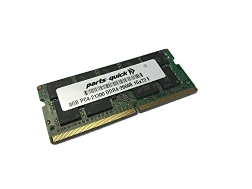 parts-quick 8GB メモリモジュール Synology RackStation RS1221+ RS1221RP+対応 DDR4 ECC アンバッファード SODIMM RAM (Synology D4ES01-8Gと同等)