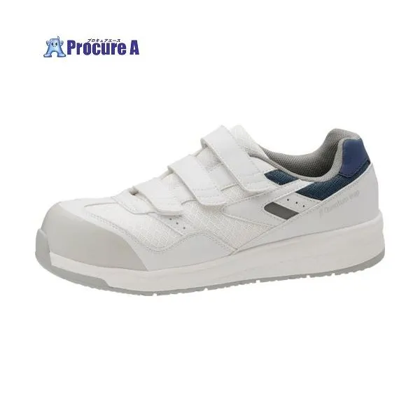 ミドリ安全 静電 高反発プロスニーカー クワンタムリープ QL-15静電 ホワイト 22.0cm ■▼247-5939 QL-15S-W-22.0 1足