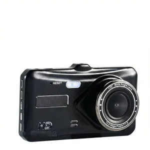 ノーブランド ドライブレコーダー 1080P 高画質 4インチ2.5D デュアルドラレコ タッチ車載カメラ 常時録画 安心 ブラック