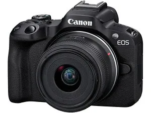 【送料無料】Canon 5811C011 ミラーレスカメラ EOS R50・RF-S18-45 IS STMレンズキット （ブラック）【在庫目安:お取り寄せ】| カメラ ミラーレスデジタル一眼レフカメラ 一眼レフ カメラ デジタル一