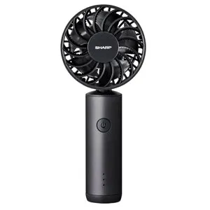 SHARP（シャープ） プラズマクラスターオウルフローハンディファン PJ-HS01-B メタリックアッシュ