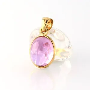 インペリアルピンクトパーズ ペンダントトップ （18金イエローゴールド） No.12 [ 画像現物・一点物 ] パワーストーン 天然石 FORESTBLUE フォレストブルー【6936】
