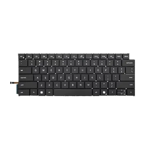 汎用 ートブックキーボード ために for DELL 14 Plus (DB14250) Black US United States Edition
