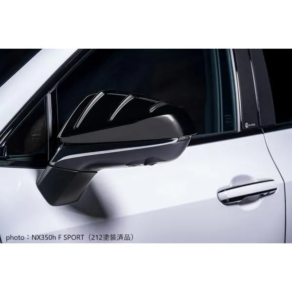 【212塗装済品】[20系 NX350 NX350h NX450h+ F SPORT/RX350 RX500h F SPORT/LM500h]ドアミラーカバー エムズスピード mzspeed カスタム エアロパーツ