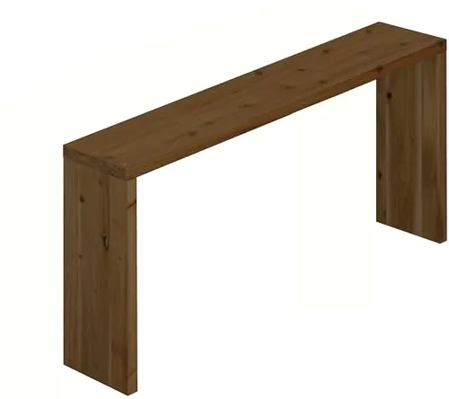 WOODPRO コの字 シェルフ 幅100cm 高さ45cm 奥行20cm マロン色 完成品 国産杉 板厚2.8cm オープンラック ディスプレイ キッチン 棚 押し入れ収納 サイドテーブル プリンター台 受注生産