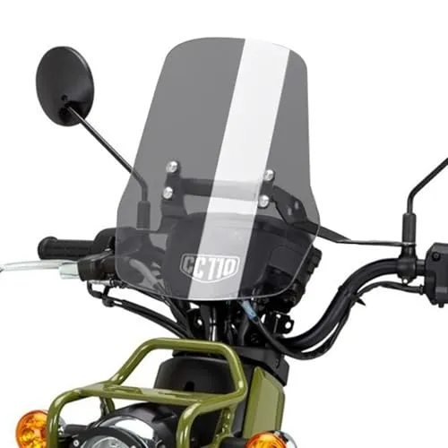 Nextstage ウインドシールド ホンダ クロスカブ 110 JA60 風防 バイク ウインドスクリーン オートバイ用 フロントグラス (スモーク)