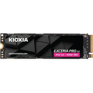 【国内正規流通品】キオクシア KIOXIA 内蔵SSD 2048GB 2TB NVMe PCIe Gen5×4 M.2 Type 2280 (最大読込:14,900MB/s) BiCS FLASH TLC 5年保証 EXCERIA PRO G2 SSD-CK2.0N5PRG2/J【国内正規代理店保証品】