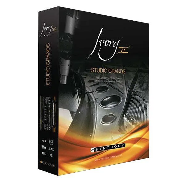 Synthogy / Ivory II Studio Grands (Download)(ダウンロード版メール納品 代引不可)