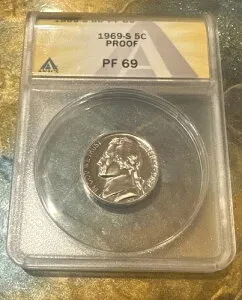 1969 S 5C PF 69 プルーフ