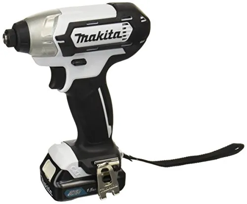 マキタ インパクトドライバTD110(10.8V)白 トルク110Nm 1.5Ahバッテリ・充電器付・ソフトケース付 TD110DSHSW