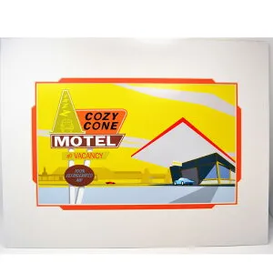 Disney/PIXAR CARS LAND COZY CONE ARRIVAL DISNEY CALIFORNIA ADVENTURE ディズニー/ピクサー カーズランド「MICHAEL MURPHY」ディズニー・カリフォルニア・アドベンチャー カーズランド限定!! アートポスター