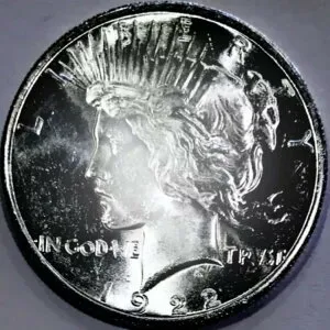 ??1922年 ピースドル??ショーストッパー??MS+++++??超希少宝石??すごい??