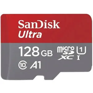 SanDisk (サンディスク) 128GB Ultra microSDXC UHS-I メモリーカード - 最大140MB/秒 C10 U1 フルHD A1 Micro SD カード - SDSQUAB-128G-GN6MN