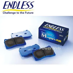 [EP434] ENDLESS SSM PLUS リア ブレーキパッド トヨタ ラクティス NCP100 (Sパッケージ 4輪ディスク)