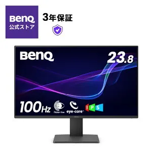 【BenQ公式店】BenQ ベンキュー GW2491 23.8インチ アイケアモニター Full HD/IPS/HDMI/DP/ブルーライト軽減プラス/フリッカーフリー/ティルト機能/24型/24インチ相当PCモニター