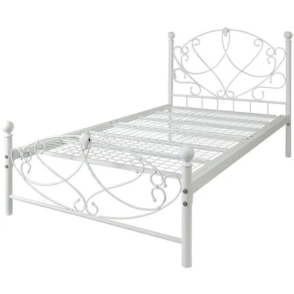 宮武製作所 BSK-906S ホワイト ベッド シングル メーカー直送