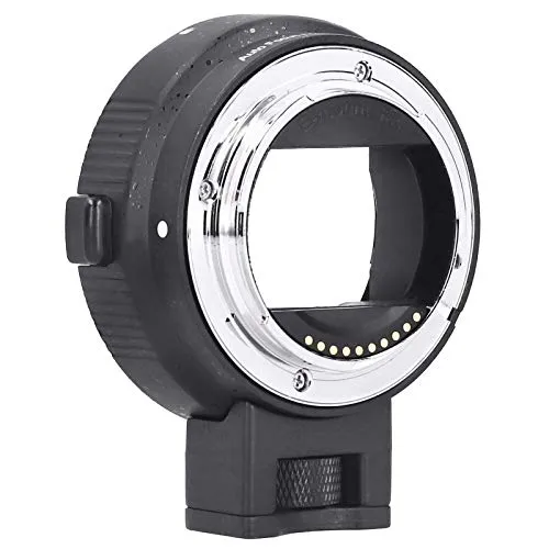EF - NEX II Electronic Adapter Ring, Lens Mount Adapter for EF to NEX, Auto Focus and Aperture Control, Full - Frame Compatible