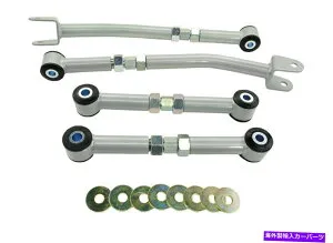 サスペンション 98-08のホワイトラインスバルレガシーリバティリアローワーコントロールアームアジャスト Whiteline for 98-08 Subaru Legacy Liberty Rear Lower Control arm-adjust【並行輸入品】