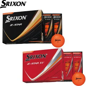 【限定カラー】スリクソン Z-STAR/Z-STAR XV ゴルフボール 2025年モデル プレミアムパッションオレンジ 1ダース（12個入り）日本正規品
