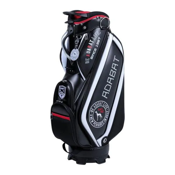 2025年モデル ADABAT アダバット メンズ キャディバッグ ABC437 BK ブラック