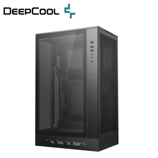 DeepCool｜ディープクール Micro-ATX / Mini-ITX対応 ミニタワー PCケース CH270 DIGITAL(ブラック) R-CH270-BKNDM0-G-1 返品種別B