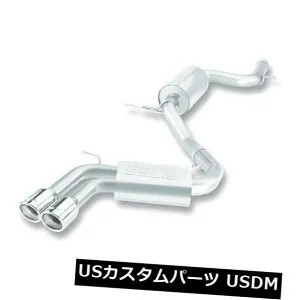 輸入マフラー Borla 06-09 VWフォルクスワーゲンGTI 2.0Lターボ2.0T MK5 2.5 キャットバックエキゾーストシステム Borla 06-09 VW VOLKSWAGEN GTI 2.0L TURBO 2.0T MK5 2.5 CATBACK EXHAUST SYSTEM 【並行輸入品】