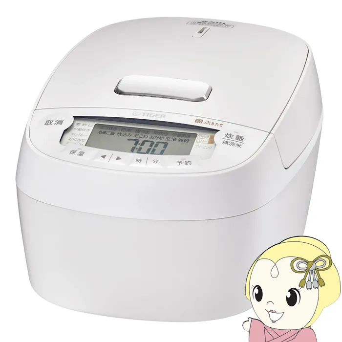 炊飯器 TIGER タイガー 圧力IH炊飯ジャー 炊きたて 5.5合炊き オフホワイト JPV-X100-WO/srm