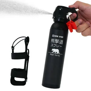 熊よけスプレー 熊スプレー 熊撃退スプレー 携帯 260ml 35秒連続噴射 飛距離3m～5m 熊避け 熊よけ クマよけ 熊対策 熊 忌避剤 忌避 防獣 トウガラシ 安全ロック 熊よけグッズ 送料無料 ※北海道