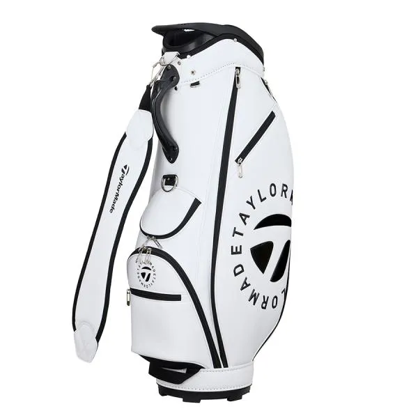 テーラーメイド ゴルフ サークルロゴ キャディバッグ / ホワイト / UN747 / M13562