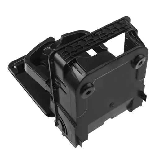 車のドリンクホルダー Compatible With For EOS 2006-2011 と黒折りたたみセンターコンソールリアカップホルダー 1K0862533 1K0862532C YAOPEI 1K0862532