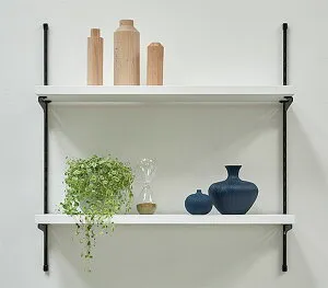 すっきり棚 居室 / オープンスペース 木製棚板プラン 木-04 パイプ付き W：910mm × H：600mm × D：200mm LIXIL リクシル TOSTEM トステム