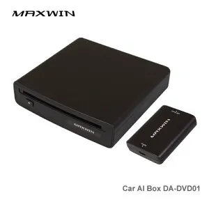MAXWIN Car AI Box DA-DVD01 DVD/CDドライブ付属 Android13システム搭載 + 補助電源ケーブルDA-OP1【沖縄離島不可】