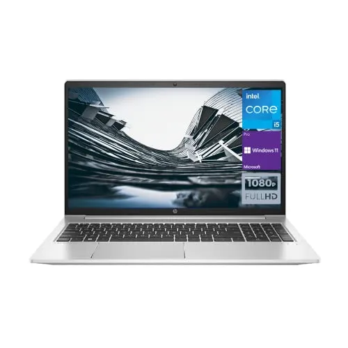 HP 2023 ProBook 450 G9 15.6インチ FHD ビジネスノートパソコン 第12世代 Intel i5-1235U (Beat i7-1195G7) 16GB RAM 1TB PCIe SSD テンキー付きバックライトキーボード Wi-