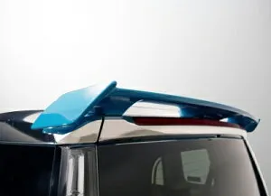 トールカスタム M900S/M910S リヤスポイラー メーカー塗装品 ファインブルーマイカメタリック/B67 取付込