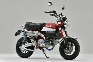 【マラソン期間 クーポン配布！】 OVER Racing(オーバーレーシング) バイク用 マフラー TT-Formula フルチタン アップマフラー Monkey125(-20) 16-012-07