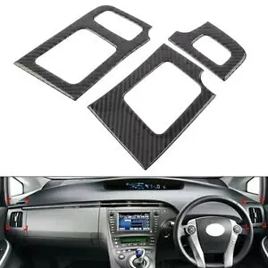 3 個 RHD ダッシュボード エアベント アウトレット カバー トリム トヨタ プリウス 2012-2015-用 3 PCS RHD Dashboard Air Vent Outlet Cover Trim for Toyota Prius 2012-2015- 【並行輸入品】