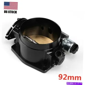 Throttle Body ブラック92mmスロットルボディTPS IACスロットル位置センサーLSX LS LS1 LS2 LS7 Black 92mm Throttle Body TPS IAC Throttle Position Sensor For LSX LS LS1 LS2 LS7【並行輸入品】