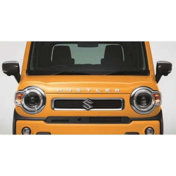 SUZUKI スズキ 純正 エンブレム（HUSTLER） ホワイト ABU2 99239-59S00-26U | HUSTLER ハスラー 車用品 カー用品 自動車 パーツ アクセサリー 外装 カスタム