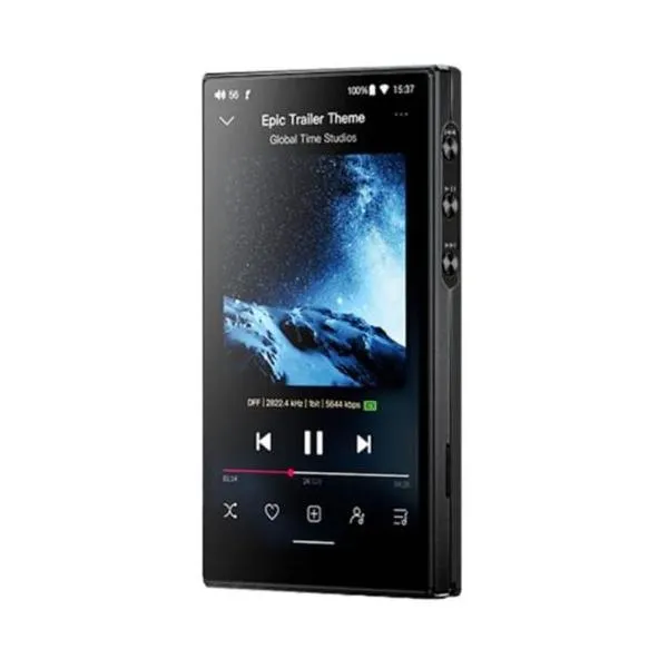 FiiO(フィーオ) FIO-JM21-2026-B ブラック JM21 2026 デジタルオーディオプレーヤー 64GB内蔵メモリ+外部メモリ対応