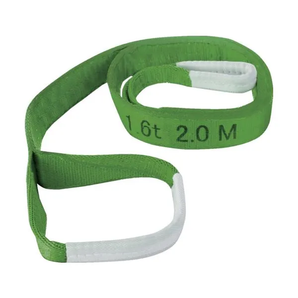 TRUSCO(トラスコ) ベルトスリング わかるスリング（両端アイ形）７５ｍｍＸ８．０ｍ TBS3E75-80