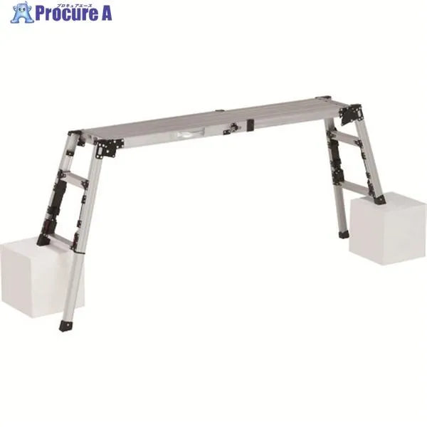 PiCa 四脚アジャスト式足場台 上部操作タイプ“スタッピー” ■▼201-4295 DXP-S86A 1台