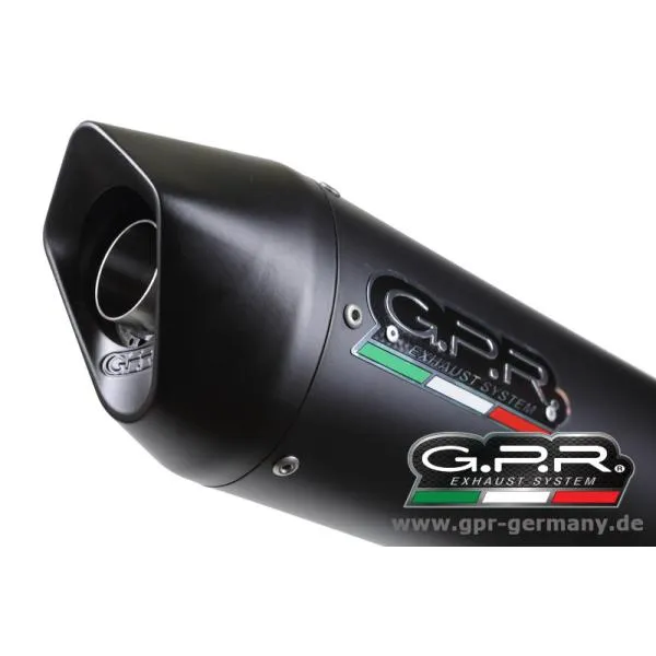 GPR ジーピーアール FURORE NERO ITALIA (DERBI CROSS CITY 2007-12 SLIP ON EXHAUST MUFFLER) スリップオンマフラー デルビ その他 DERBI マフラー