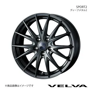 VELVA/SPORT2 クラウンマジェスタ 210系 4WD ホイール 1本 0039164【17×7.0J 5-114.3 INSET40 ディープメタル2】